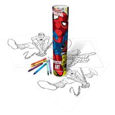 Marvel Spiderman Poster Art Colouring Set