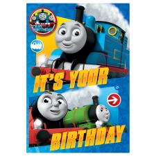 Its Your Birthday Badged Thomas & Friends Birthday Card