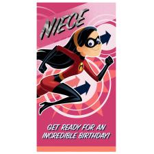 Niece Incredibles Birthday Card