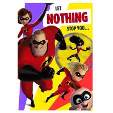 Incredibles In Action Birthday Card
