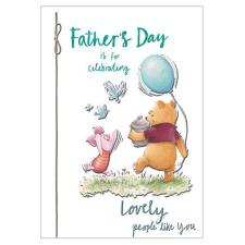 Winnie The Pooh Father's Day Card