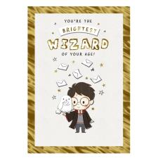 Harry Potter Brightest Wizard Birthday Card