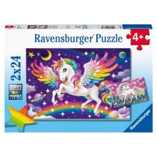 Unicorn & Pegasus 2 x 24pc Jigsaw Puzzles