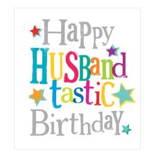 Husband The Bright Side Birthday Card