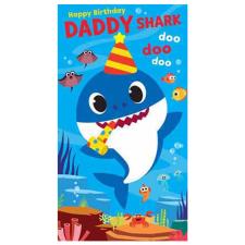 Daddy Shark Baby Shark Birthday Card
