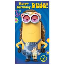 Minions Dude Happy Birthday Card