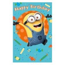 Minions Happy Birthday Card