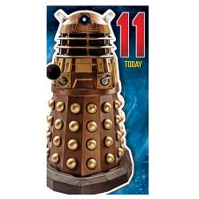 11 Today Doctor Who 11th Birthday Card