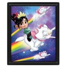 3D Holographic Wreck-It Ralph Vanellope Framed Picture