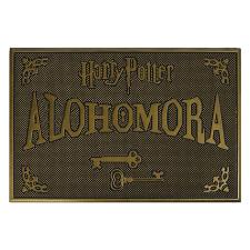 Harry Potter Alohamora Rubber Doormat
