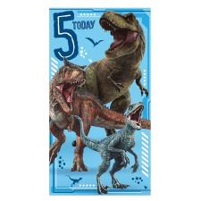 5 Today Jurassic World 5th Birthday Card