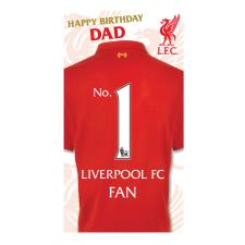 Dad Liverpool FC Birthday Card