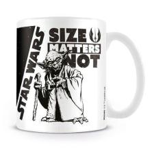 Star Wars Size Matters Not Yoda Mug