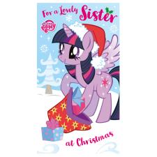 My Little Pony Lovely Sister Christmas Card