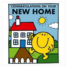 Congratulation On Your New Home Mr Men Card