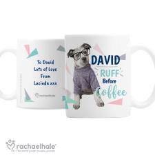 Personalised Rachael Hale Ruff Before Coffee Dog Mug