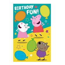 Birthday Fun Peppa Pig Birthday Card
