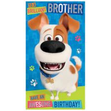 Brother The Secret Life Of Pet Birthday Card