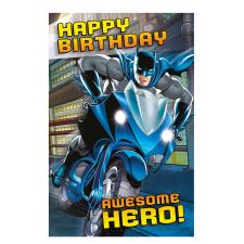 Batman Awesome Birthday Card