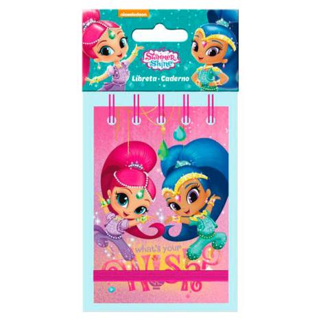 Shimmer & Shine A7 Notepad With Elastic Strap  £0.99