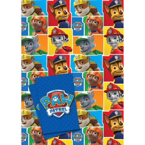 4 metre roll NEW Official product Paw Patrol Wrapping Gift Paper 