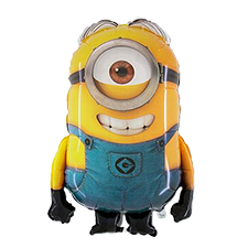 Minion Stuart Supershape Foil Balloon Bouquet