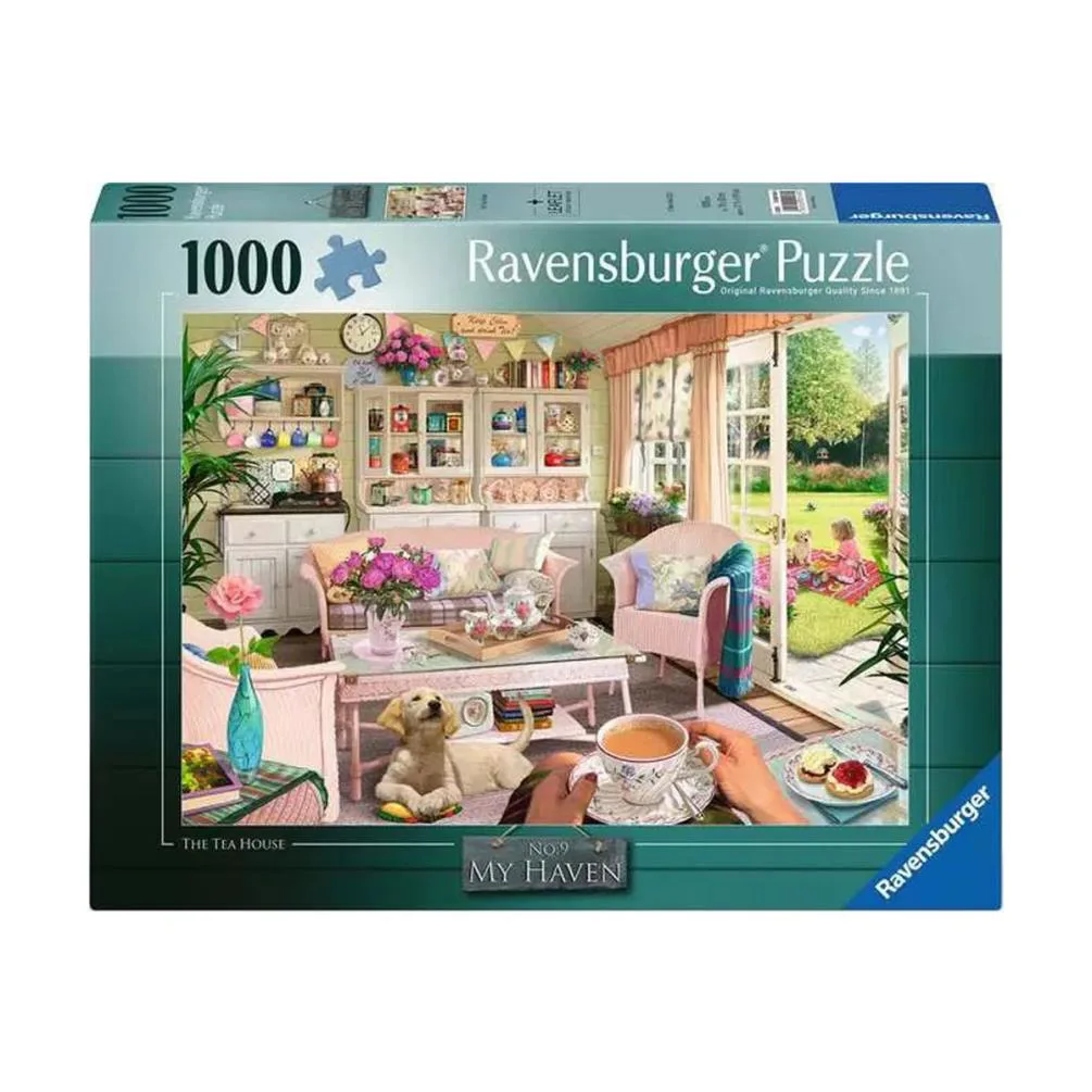 My Haven No.9 The Tea House 1000pc Jigsaw Puzzle
