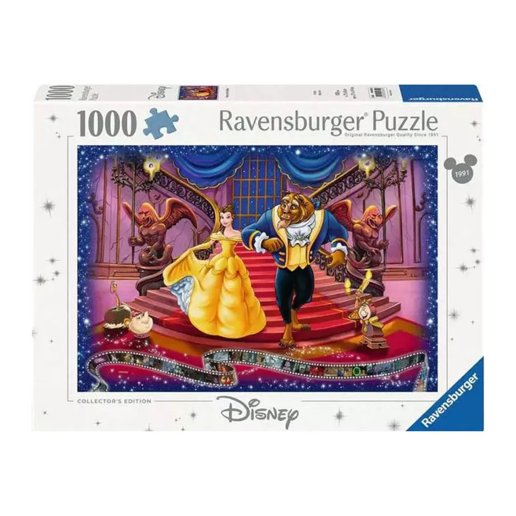 Disney Collector's Edition Beauty & The Beast 1000pc Jogsaw Puzzle