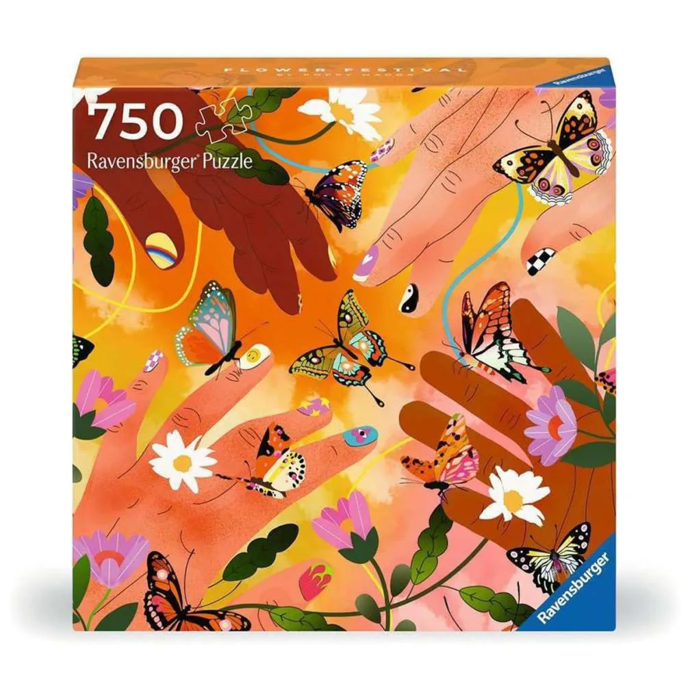 Art & Soul Flower Festival 750pc Jigsaw Puzzle