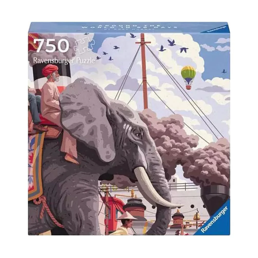 Art & Soul Around the World in 80 Days 750pc Jigsaw Puzzle