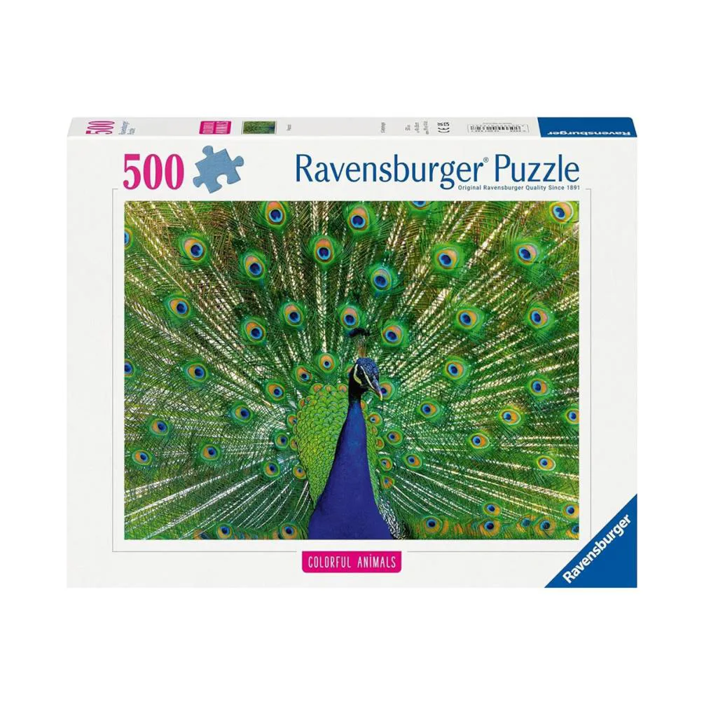 Peacock 500pc Jigsaw Puzzle