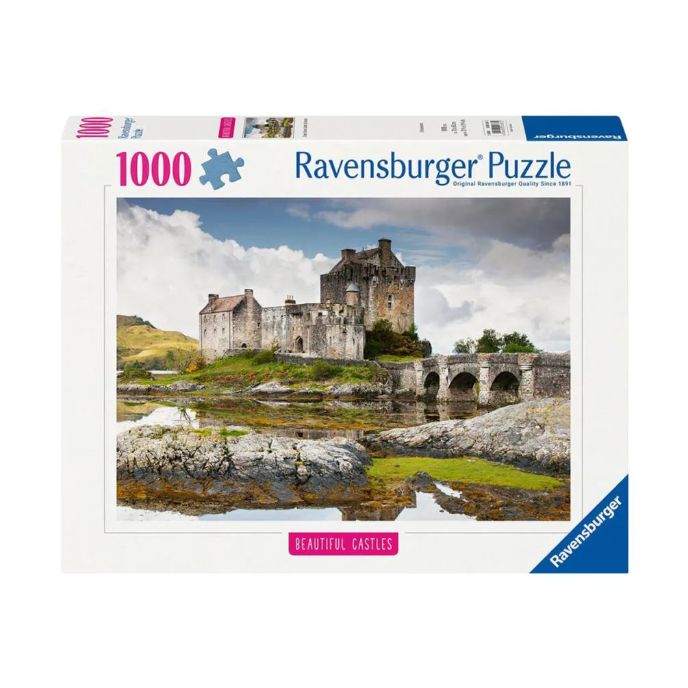 Beautiful Castles Scotland 1000pc Jigsaw Puzzle