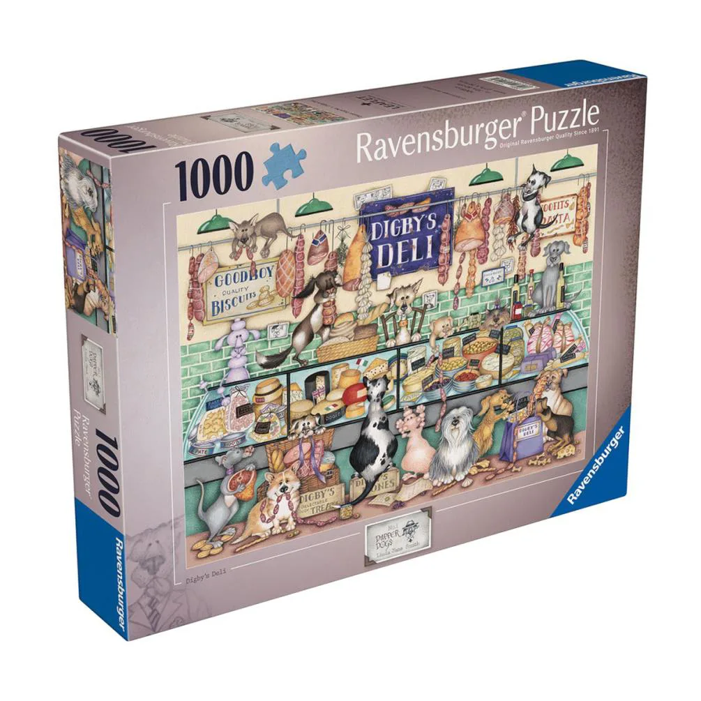 Dapper Dogs No.1 Digby’s Deli 1000pc Jigsaw Puzzle