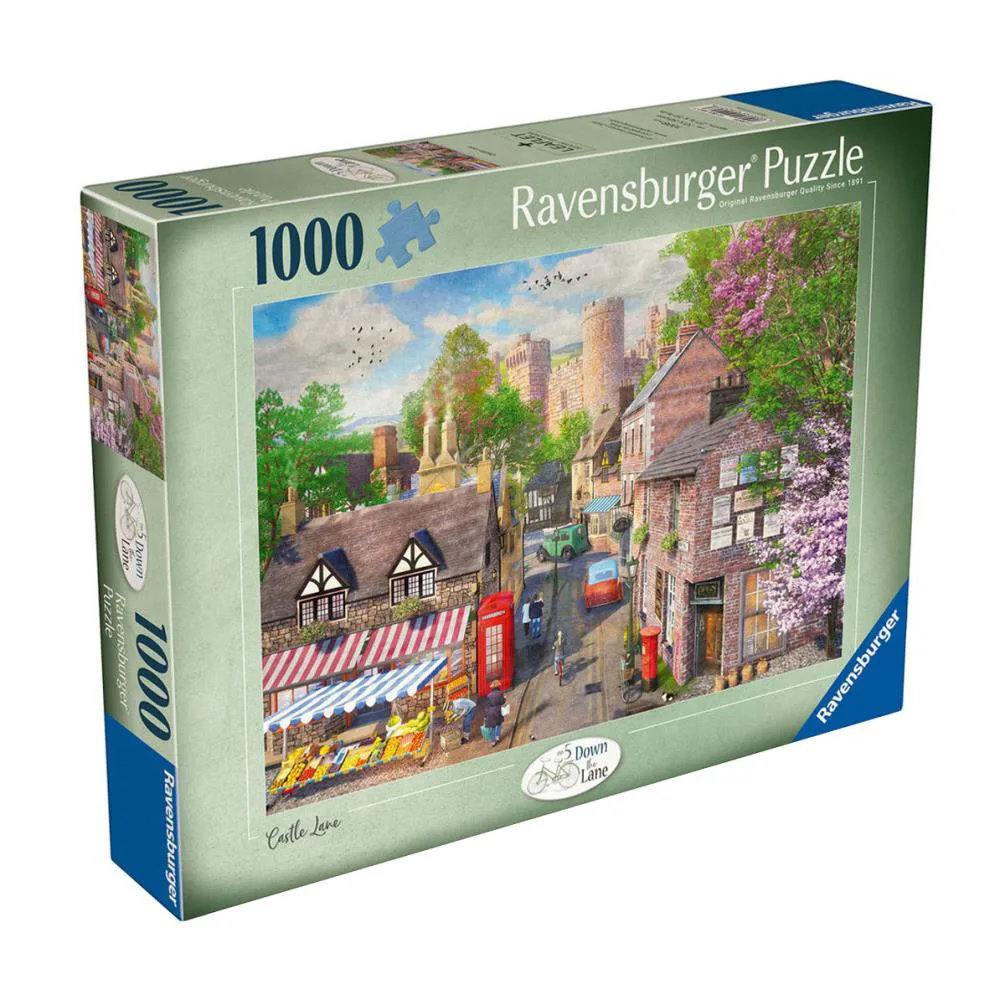 Down the Lane No.5 Castle Lane 1000pc Jigsaw Puzzle