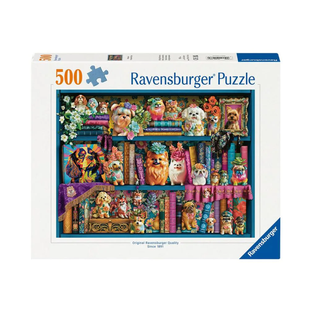 Precious Porcelain Pugs 500pc Jigsaw Puzzle