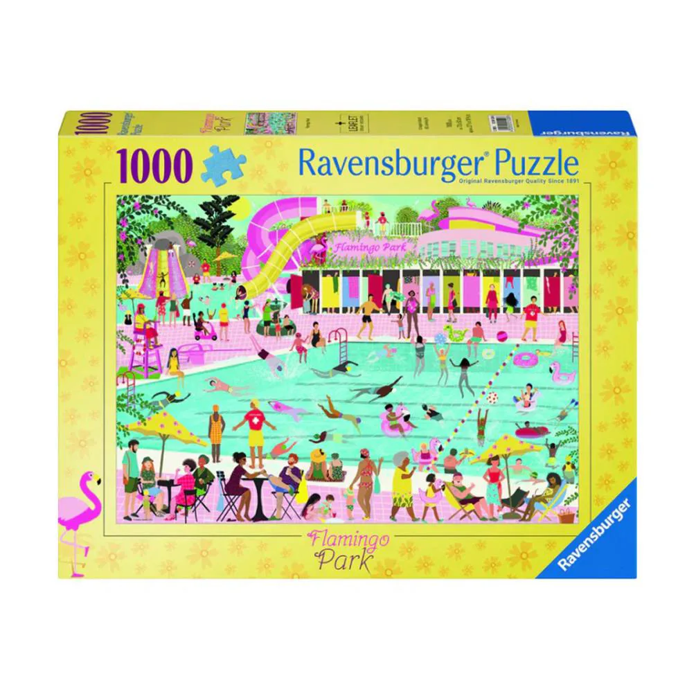 Flamingo Park 1000pc Jigsaw Puzzle