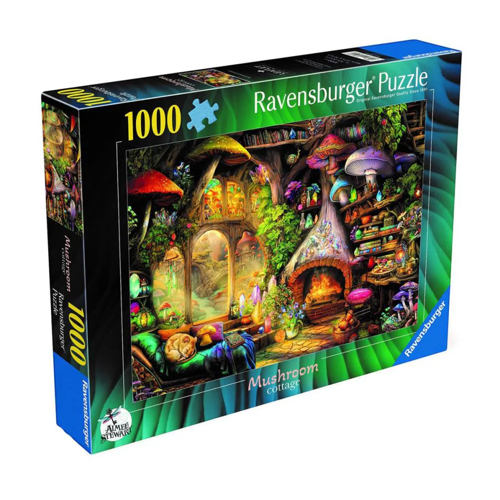 Mushroom Cottage 1000pc Jigsaw Puzzle