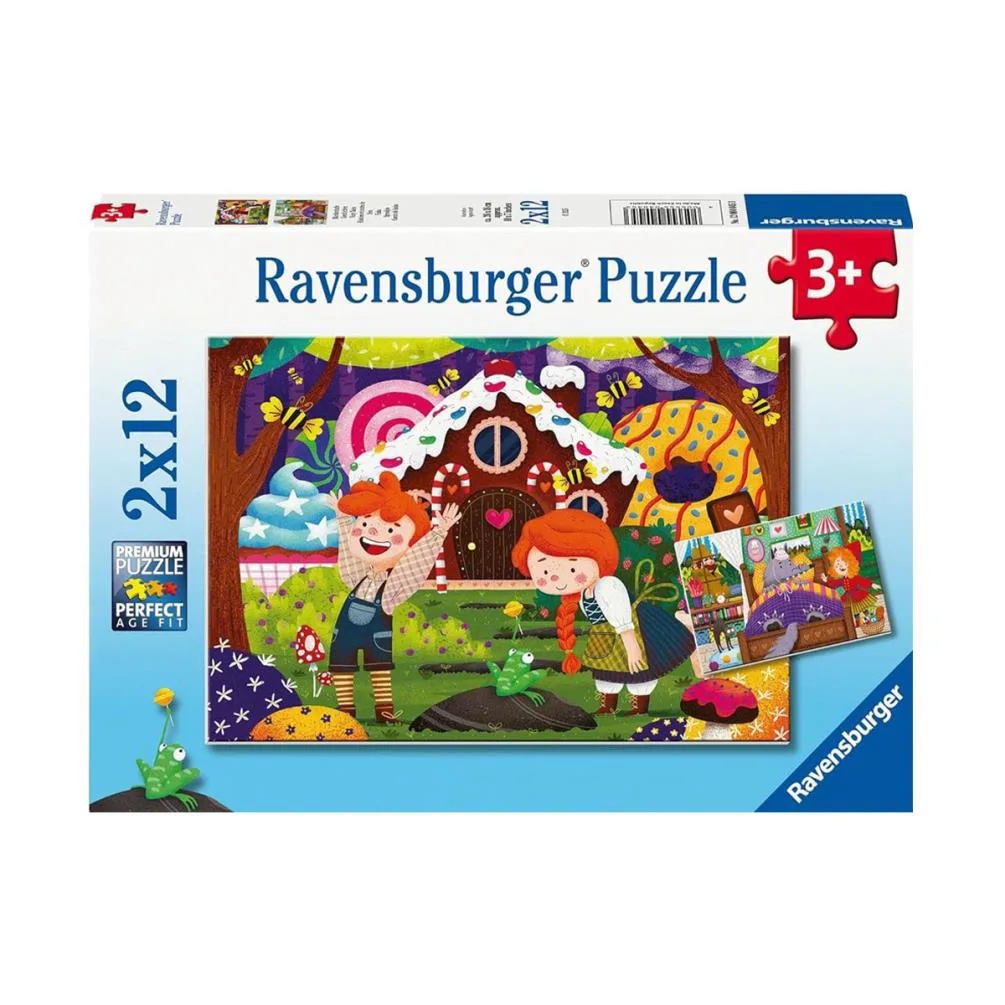 Fairy Tales 2 x 12pc Jigsaw Puzzles