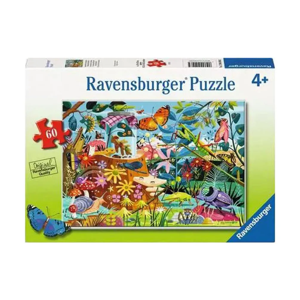 Backyard Bug World 60pc Jigsaw Puzzle