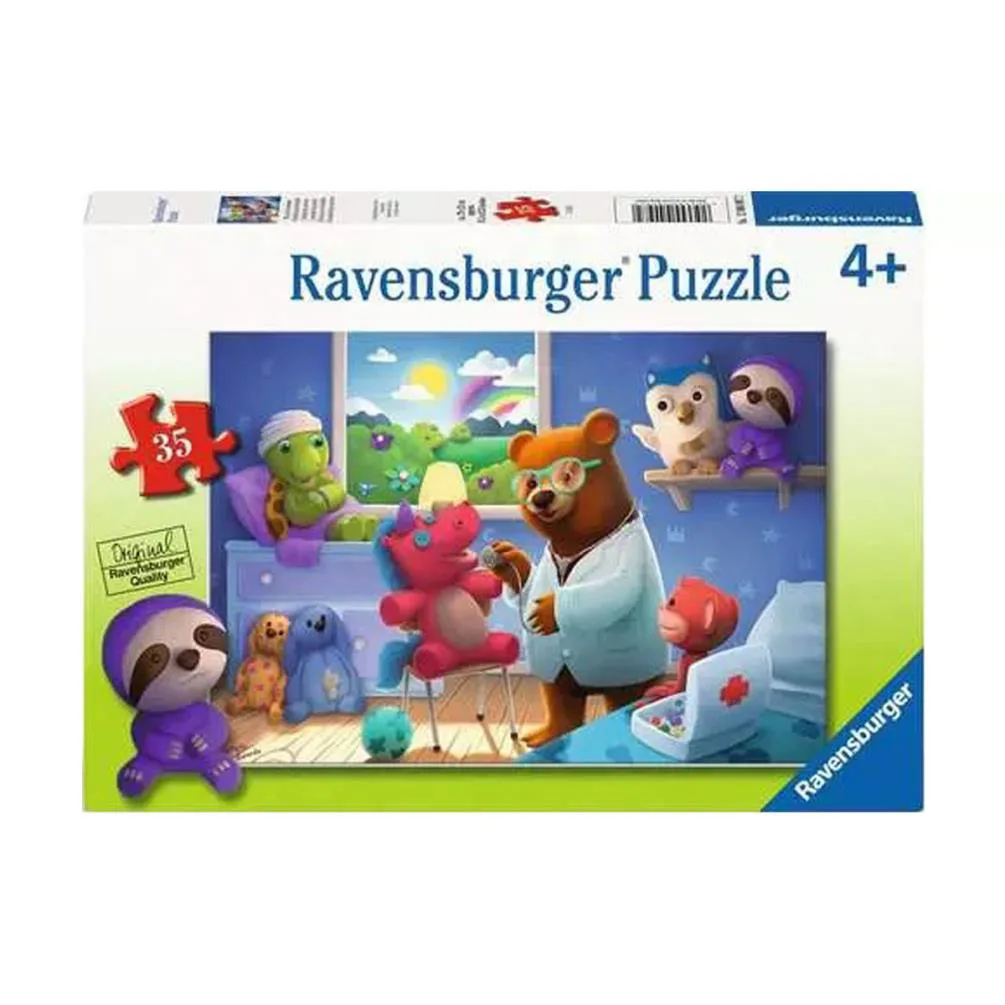 Stuffed Animal Hospital 35pc Jigsaw Puzzle