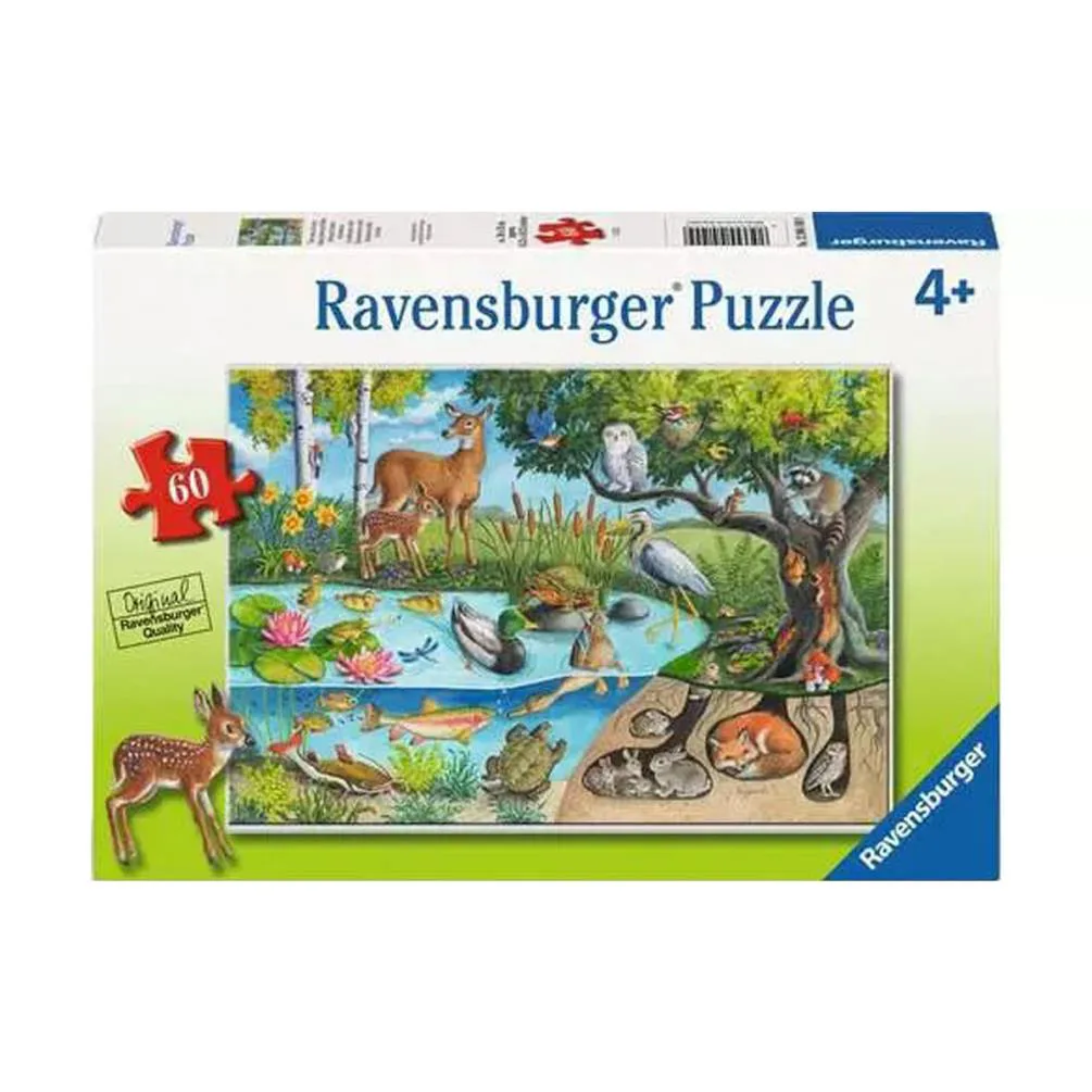 Animals Above & Below 60pc Jigsaw Puzzle