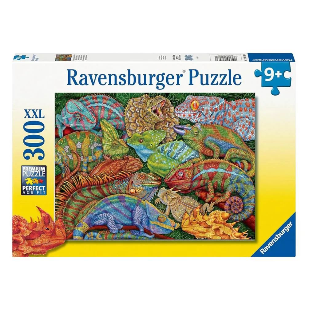 Riveting Reptiles 300pc XXL Jigsaw Puzzle