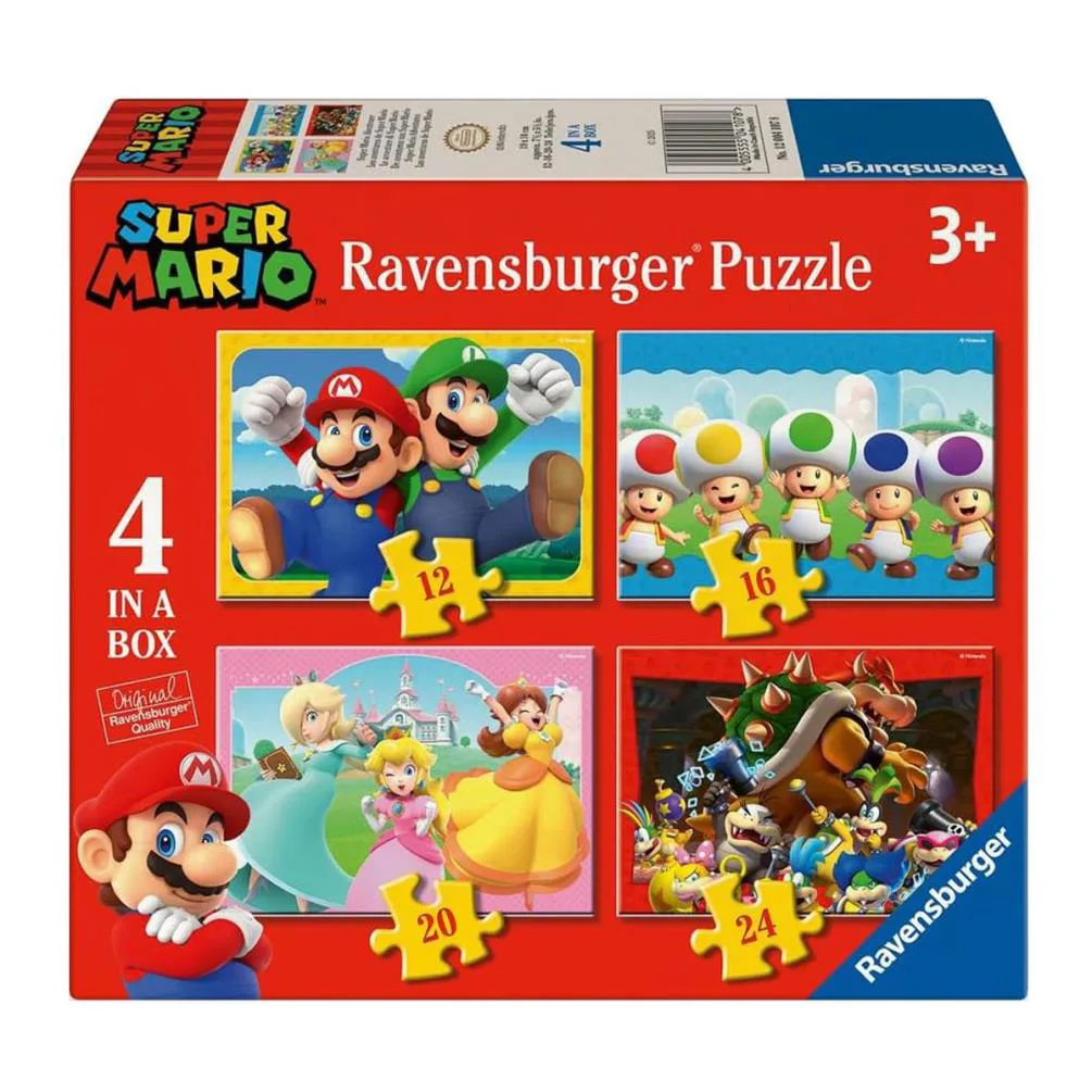 Super Mario 4 in a Box Jigsaw Puzzle