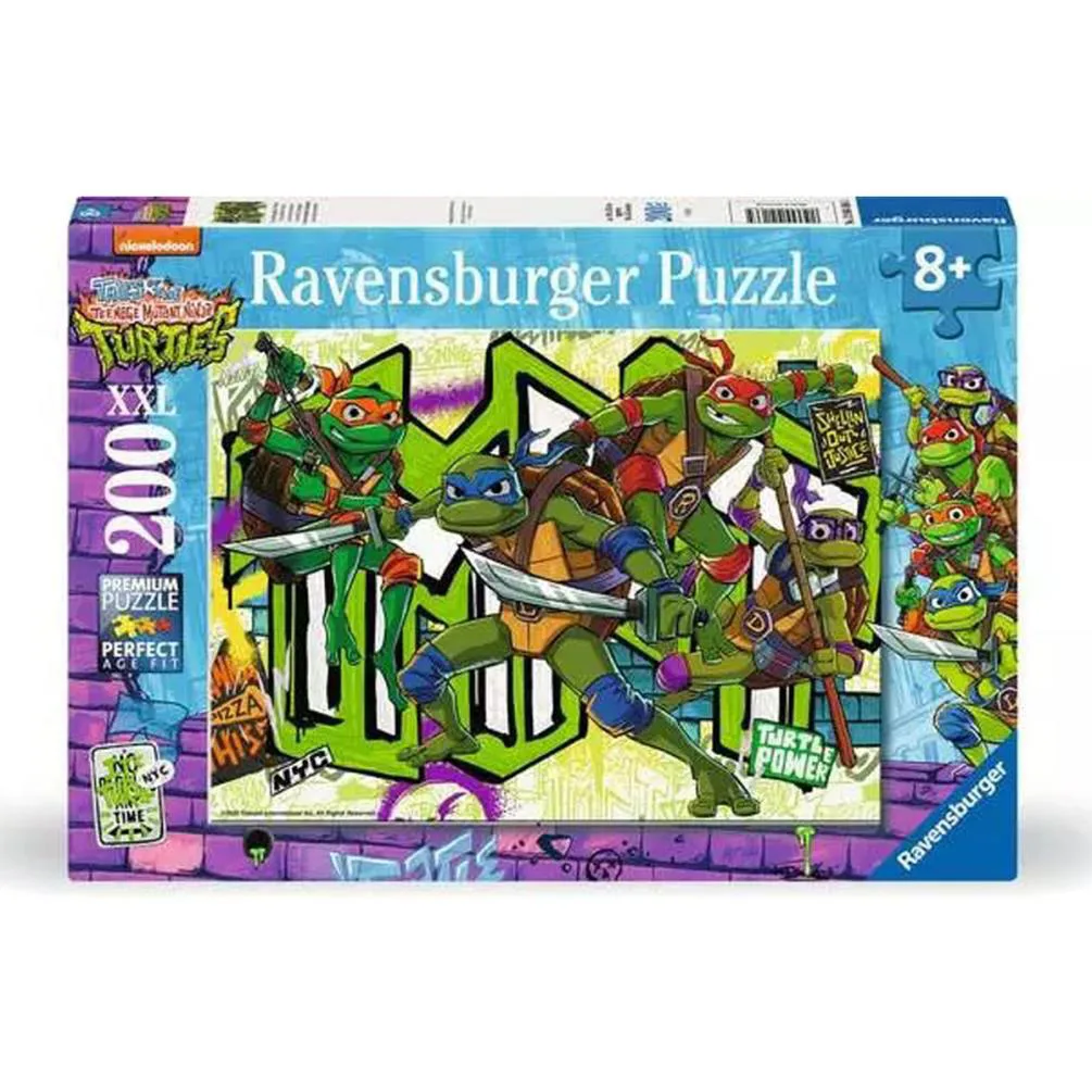 Teenage Mutant Ninja Turtles 200pc XXL Jigsaw Puzzle