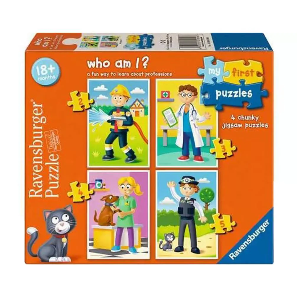Who Am I My First 4 in a Box Jigsaw Puzzles