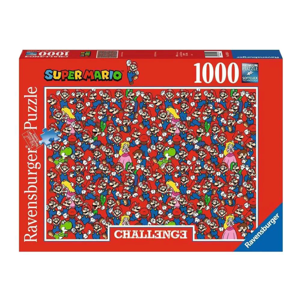 Super Mario 1000pc Challenge Jigsaw Puzzle