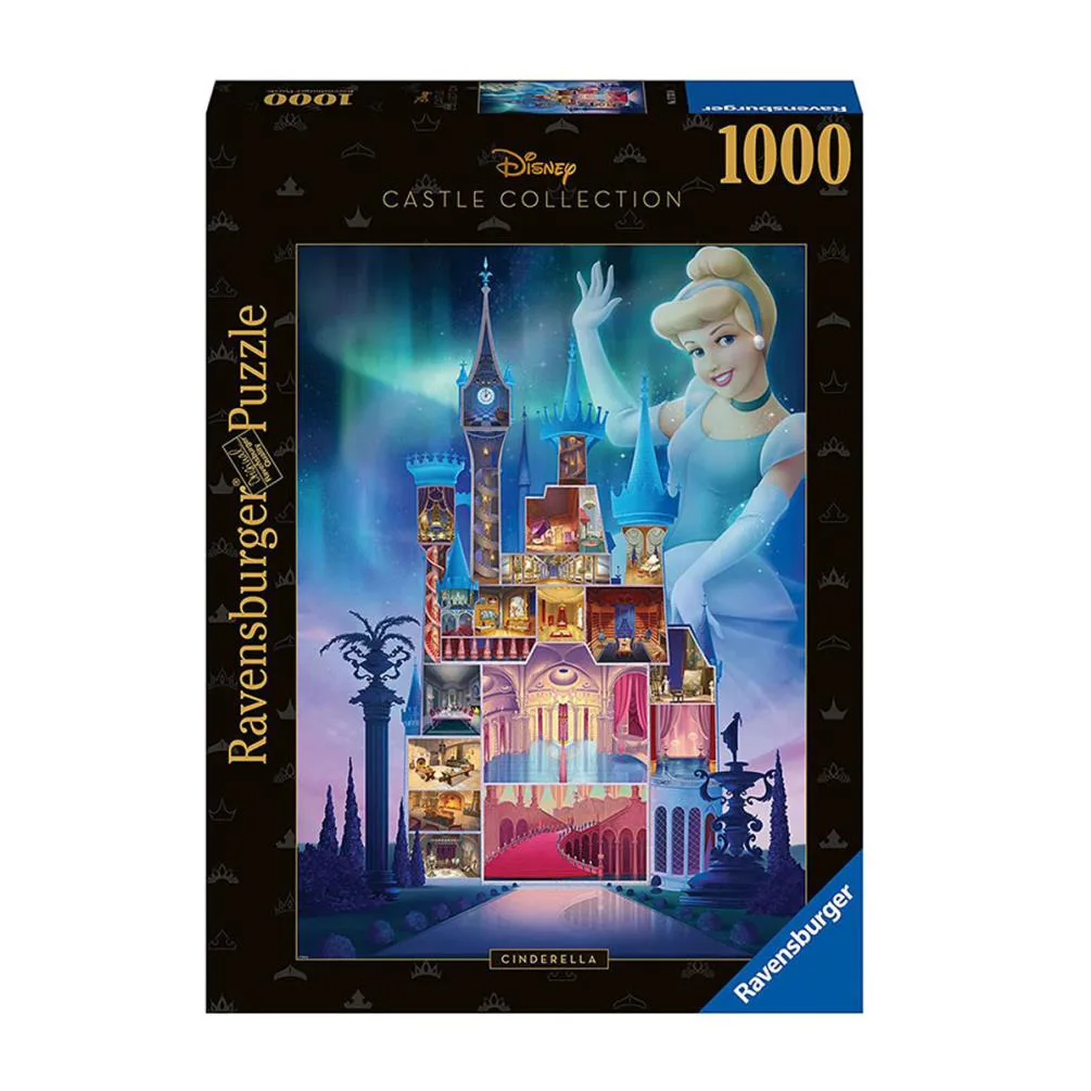 Disney Cinderella Castle Collection 1000pc Jigsaw Puzzle