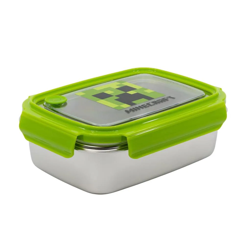 Minecraft Rectangular Stainless Steel Lunch Box