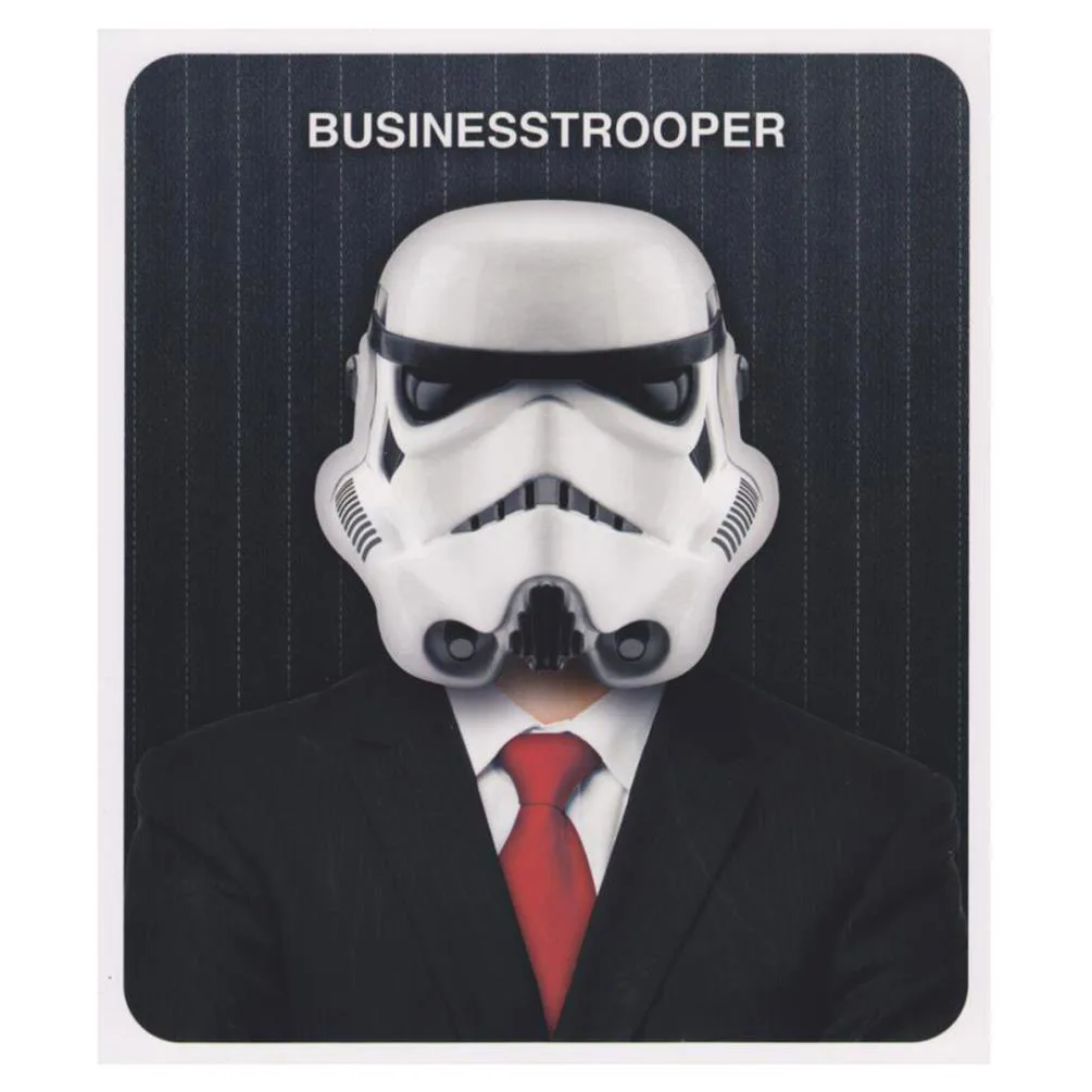 Business Trooper Star Wars Greetings Card