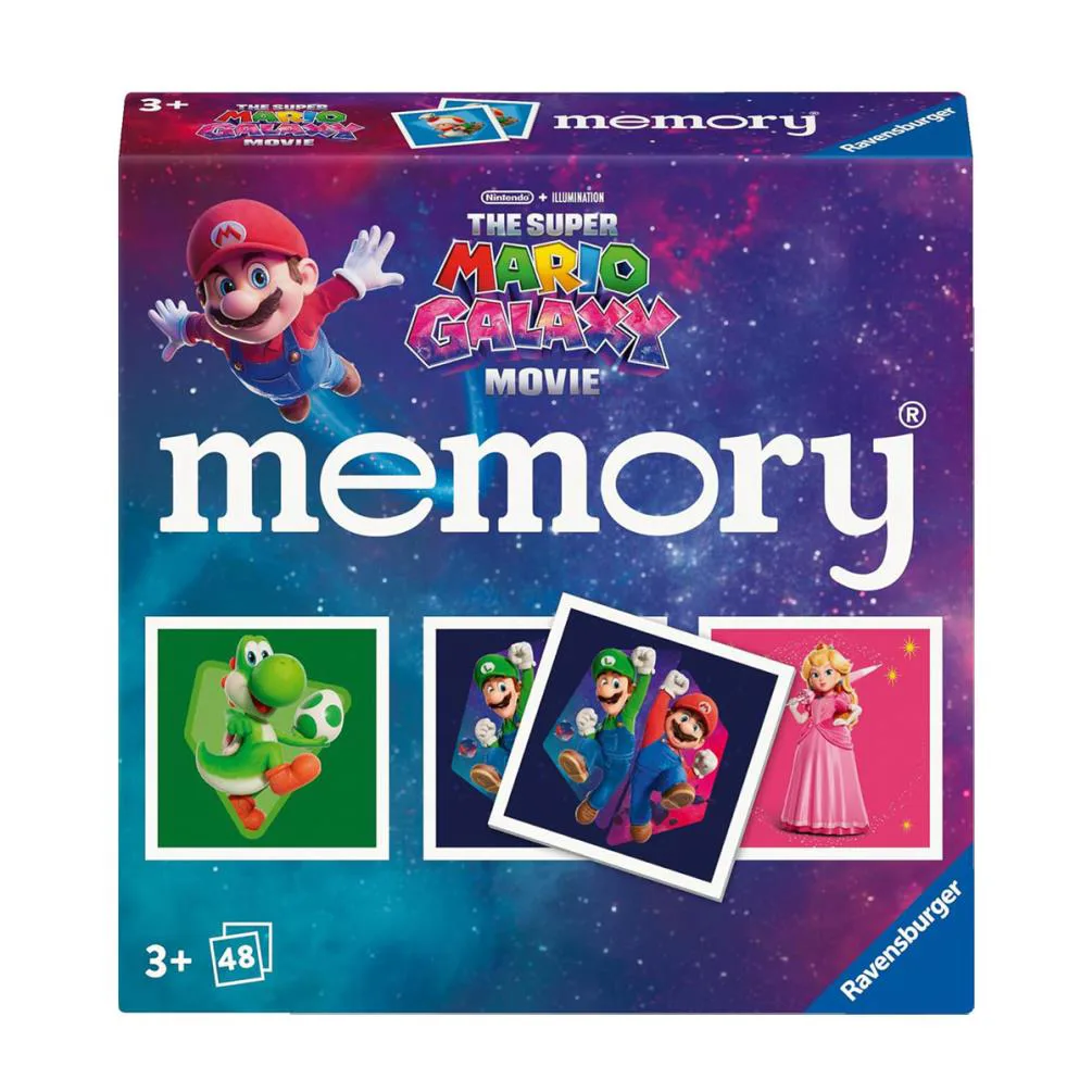 Super Mario Galaxy Mini Memory Game